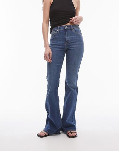 Jamie - Jeans a zampa medio a vita alta - Topshop - Modalova