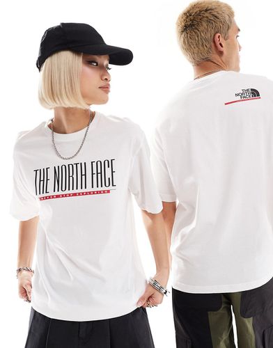 T-shirt bianca con logo rétro - The North Face - Modalova