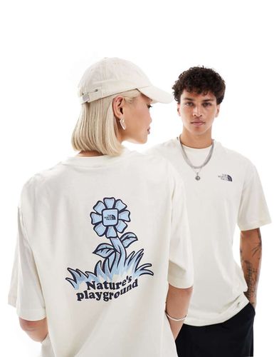 Flower - T-shirt sporco oversize con stampa sulla schiena - In esclusiva per ASOS - The North Face - Modalova