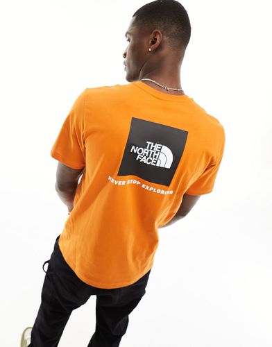 Redbox - T-shirt ruggine con stampa sul retro - The North Face - Modalova