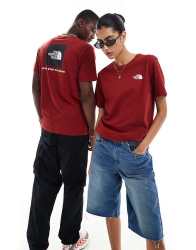 Redbox - T-shirt ruggine con stampa sul retro - The North Face - Modalova