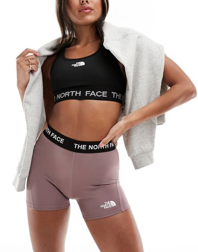 Training - Pantaloncini aderenti a vita alta grigi - The North Face - Modalova