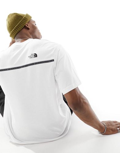 Zumu - T-shirt bianca con nastro con logo - The North Face - Modalova