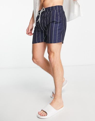 Candi - Pantaloncini da bagno e bianchi a righe - Threadbare - Modalova