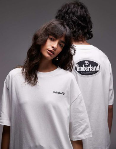 T-shirt oversize avec logo ovale imprimé au dos - Timberland - Modalova