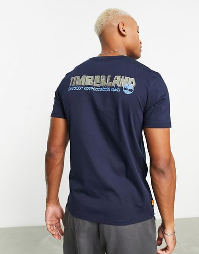 T-shirt con stampa stile outdoor sul retro - Timberland - Modalova