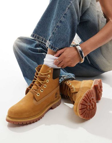 Scarponcini da 6" premium in nabuk color grano - Timberland - Modalova