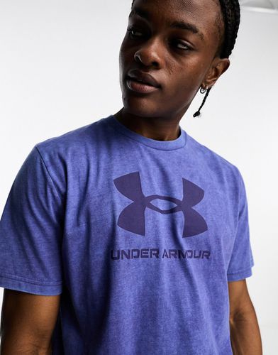 Sportstyle - T-shirt lavaggio tono su tono - Under Armour - Modalova