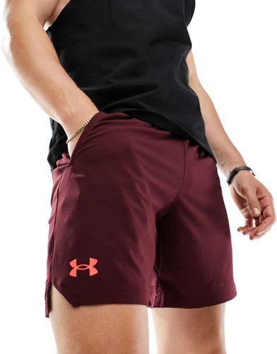 Vanish - Pantaloncini bordeuax da 6" - Under Armour - Modalova