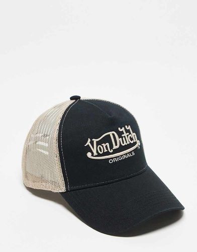 Newark - Cappellino stile trucker e beige - Von Dutch - Modalova