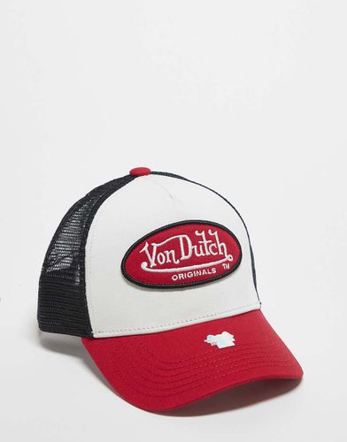 Boston - Cappellino stile trucker e bianco - Von Dutch - Modalova