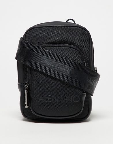 Valentino - Oceano - Borsa a tracolla nera con doppia tasca - Valentino Bags - Modalova