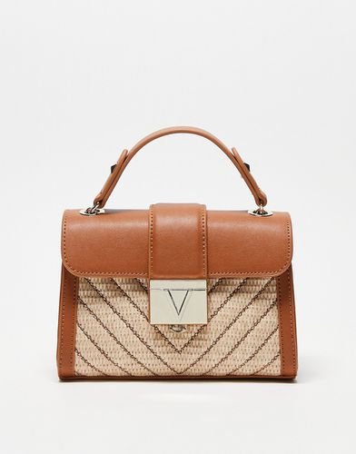 Valentino - Tribeca - Borsa a tracolla color cuoio con patta - Valentino Bags - Modalova