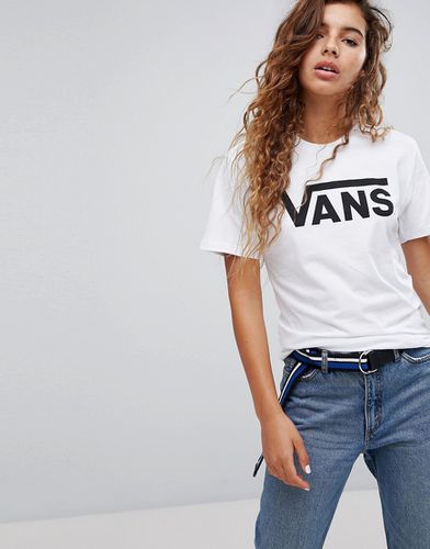 Classic - T-shirt bianca con logo - Vans - Modalova