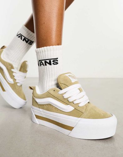 Knu - Sneakers beige con plateau rialzato - Vans - Modalova