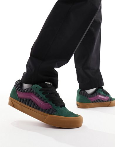 Knu Skool - Chunky sneakers in velluto a coste multicolore con suola in gomma - Vans - Modalova