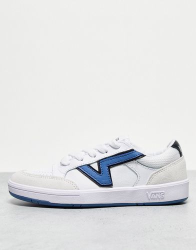 Lowland - Sneakers bianche con strisce laterali blu - Vans - Modalova