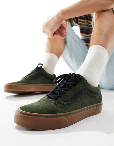 Old Skool - Sneakers chiaro con suola in gomma - Vans - Modalova