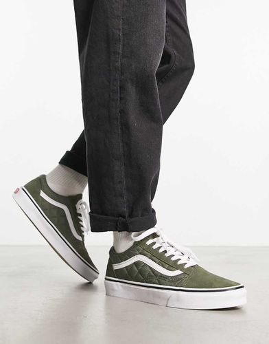 Old Skool - Sneakers trapuntate kaki - Vans - Modalova