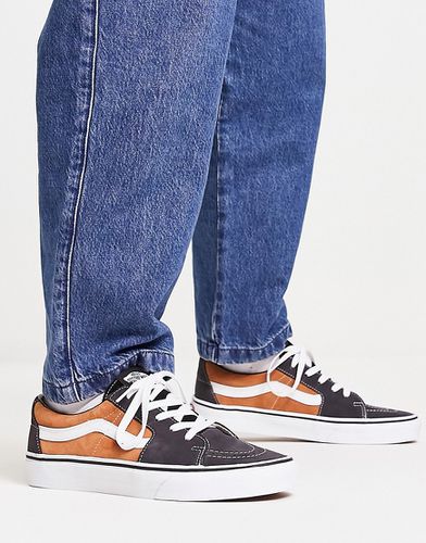 SK8-Low - Sneakers basse arancioni e nere - Vans - Modalova