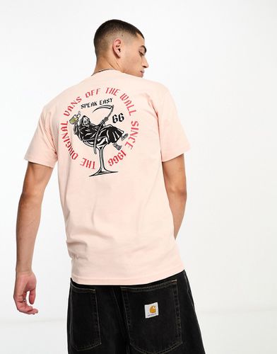 Speakeasy - T-shirt a maniche corte color pesca - Vans - Modalova