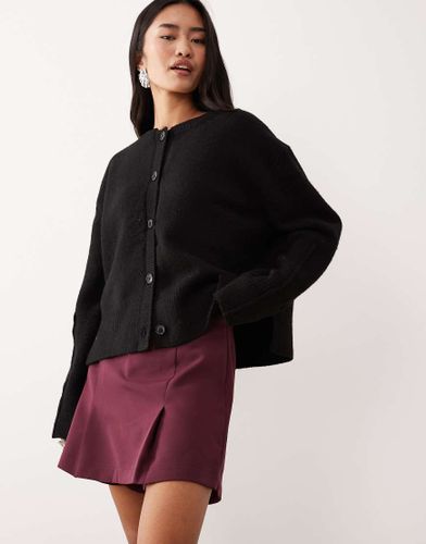 Jupe-short courte plissée devant - Bordeaux - Vila - Modalova