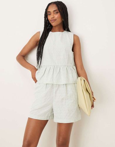 Short d'ensemble à carreaux vichy - Neutre - Vila - Modalova