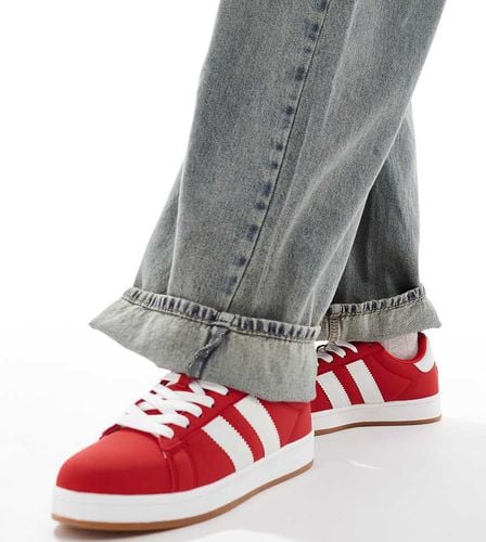 Scarpe skater imbottite rosse - Yours - Modalova