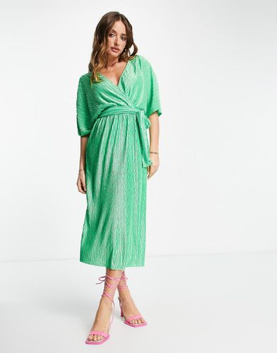 Vestito midi plissé - MGREEN - Y.A.S - Modalova