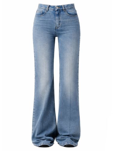 Ami paris cotton flared jeans - ami paris - Modalova