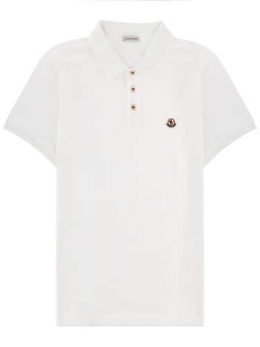Moncler polo with logo - moncler - Modalova