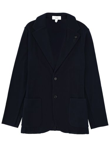 Single-breasted jacket with pin - lardini - Modalova