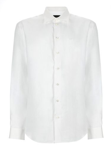 Emporio armani camicia con logo - emporio armani - Modalova