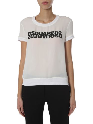 Dsquared round neck t-shirt - dsquared - Modalova