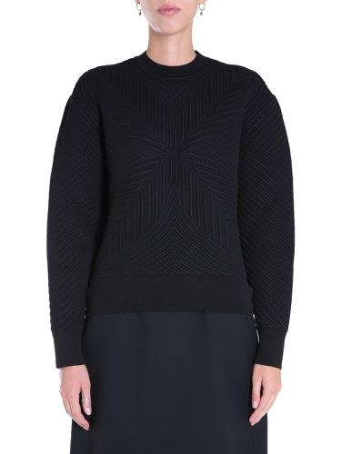 Alexander mcqueen crew neck sweater - alexander mcqueen - Modalova