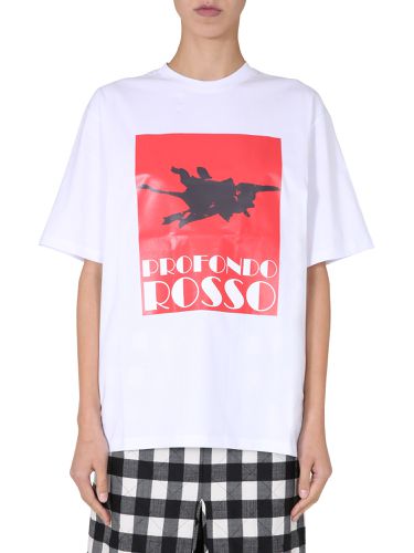 Msgm crew neck t-shirt - msgm - Modalova