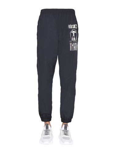 Moschino nylon jogging pants - moschino - Modalova