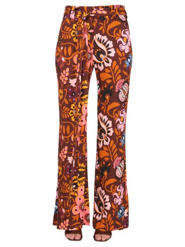 La doublej pants with selva print - la doublej - Modalova