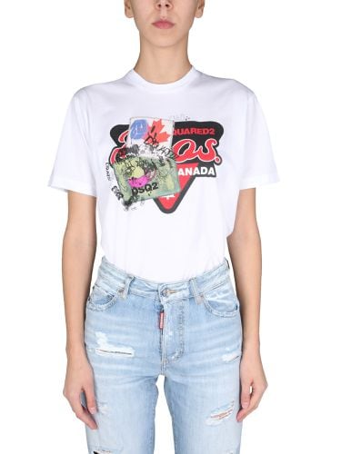 Dsquared "giant bro" t-shirt - dsquared - Modalova