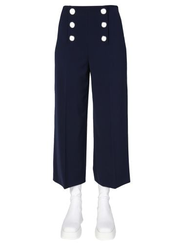 Boutique moschino wide leg trousers - boutique moschino - Modalova