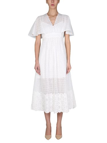 Anna molinari embroidered dress - anna molinari - Modalova