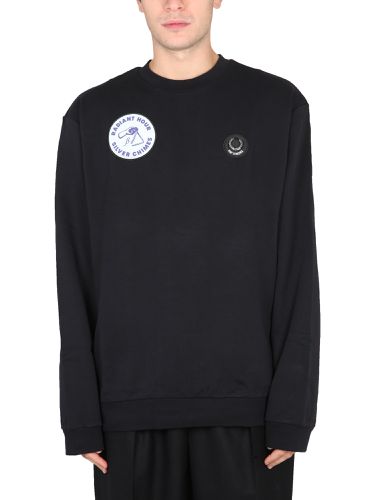 Sweatshirt with patch - fred perry x raf simons - Modalova