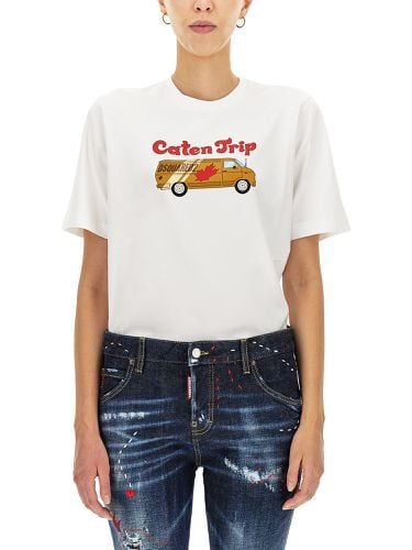 Dsquared "caten trip ranny" t-shirt - dsquared - Modalova