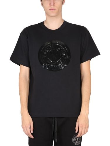 T-shirt with logo - versace jeans couture - Modalova