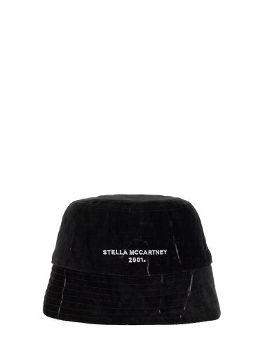 Bucket hat with logo - stella mccartney - Modalova