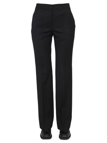 Moschino wool grain de poudre pants - moschino - Modalova