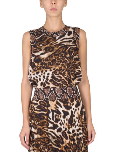 Boutique moschino animal print top - boutique moschino - Modalova