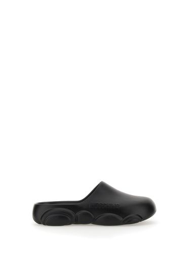 Moschino rubber teddy sole mules - moschino - Modalova