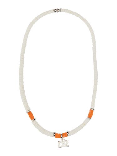 Dsquared logo necklace - dsquared - Modalova