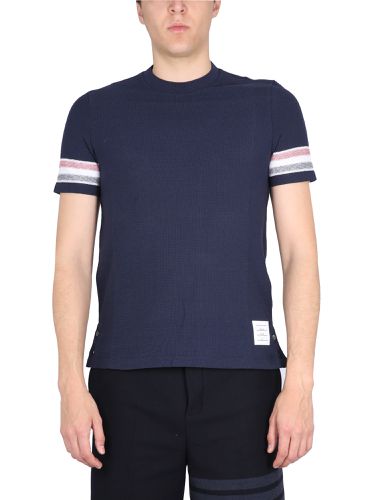 Thom browne stripes t-shirt - thom browne - Modalova